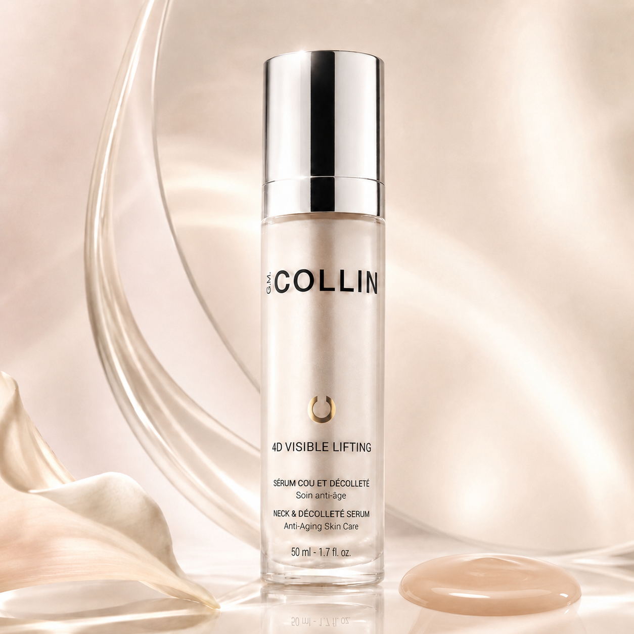 G.M. Collin Serum | 4D Visible Lifting Neck & Décolleté Serum 50g – Verstevigend Anti-Aging Serum voor Hals & Decolleté
