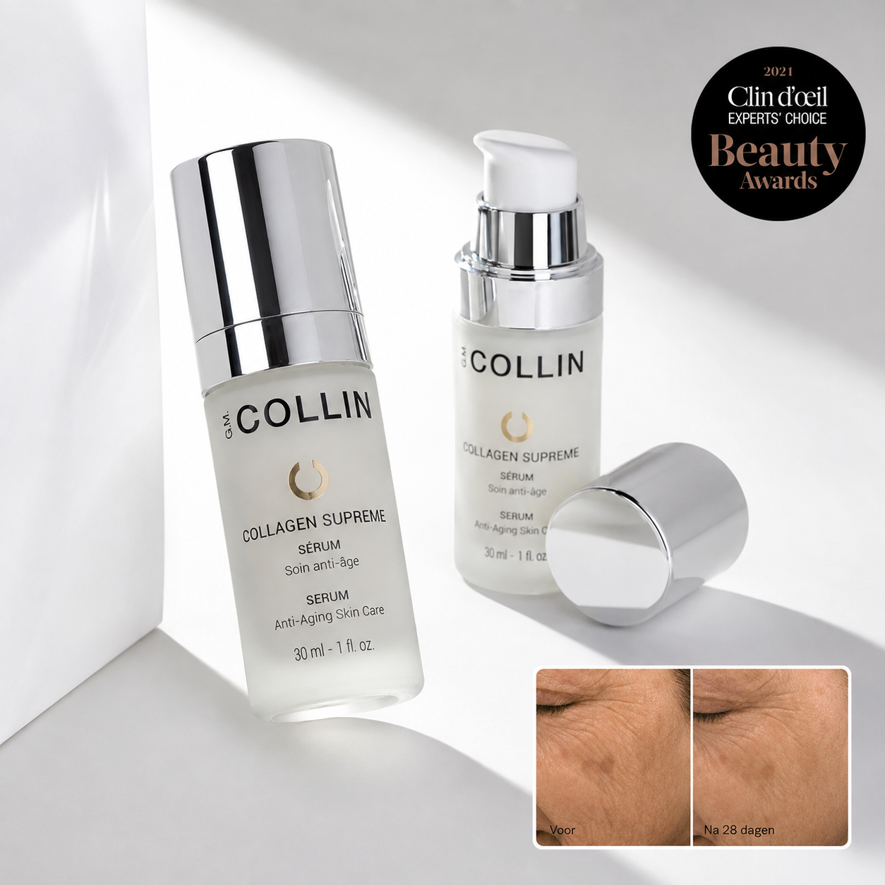 G.M. Collin Serum | Collagen Supreme Serum – Verstevigend Collageen Serum met Peptiden tegen Rimpels & Huidverslapping