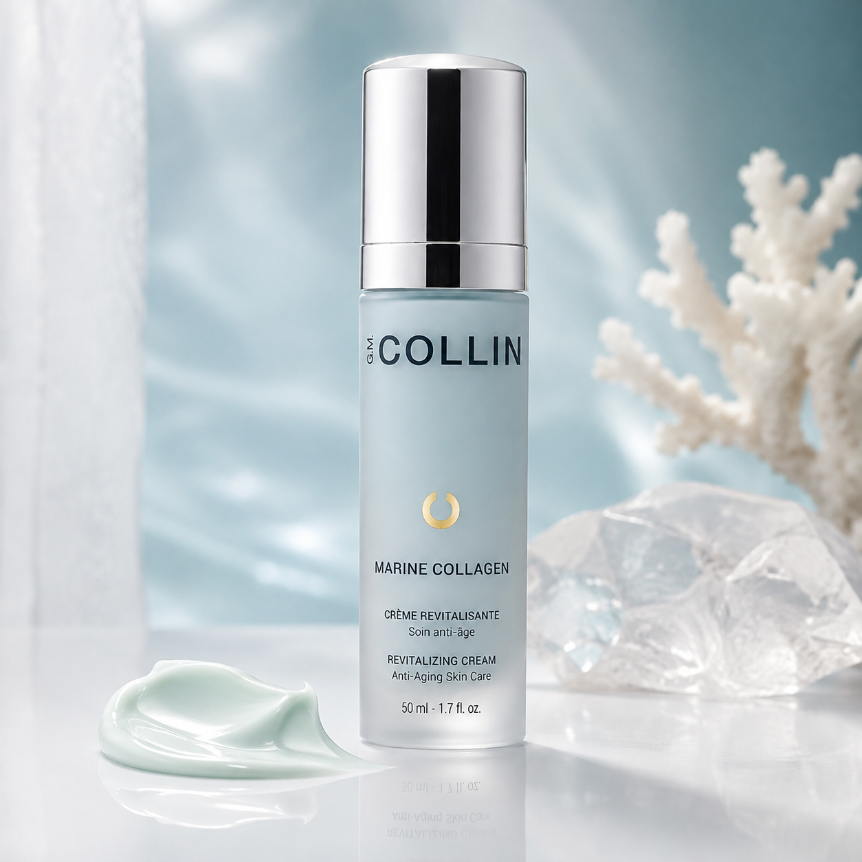G.M. Collin Crème | Marine Collagen Revitalizing Cream – Revitaliserende Anti-Aging Crème met Marien Collageen, Hyaluronzuur & Peptiden