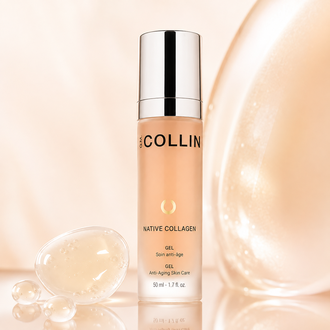 G.M. Collin Serum | Native Collagen Gel 50ml – Hydraterende & Kalmerende Collageengel tegen Fijne Lijntjes en Rimpels