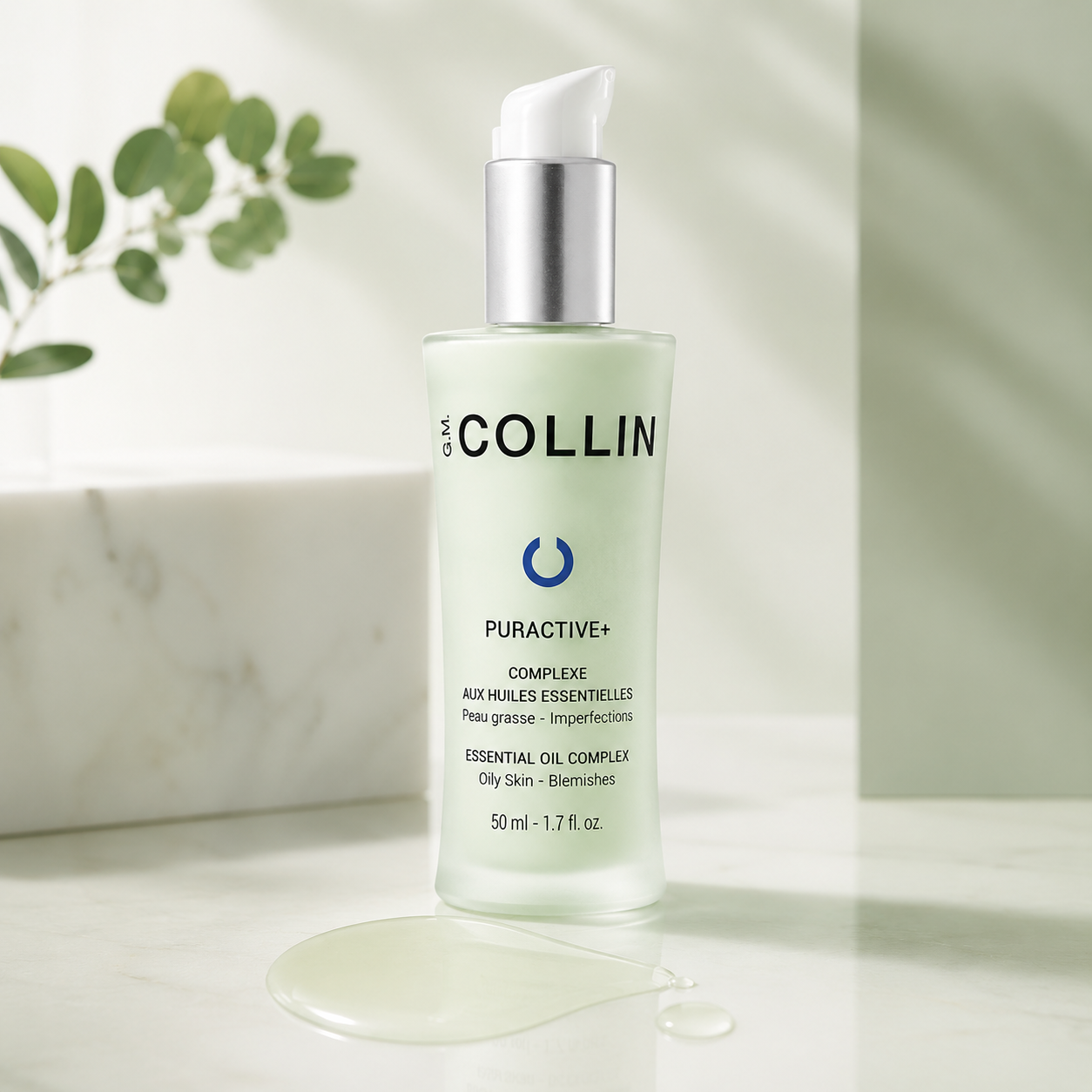 G.M. Collin Serum | Puractive+ Essential Oil Complex 50ml – Zuiverend Complex met Salicylzuur & Essentiële Oliën voor Vette en Acnegevoelige Huid