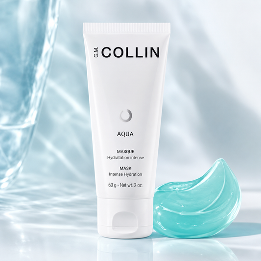 G.M. Collin Masker | Aqua Mask | Intens Hydraterend Gezichtsmasker 60g | Verkoelend Gelmasker voor Vochtarme Huid