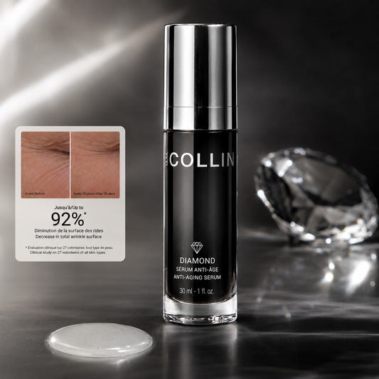 G.M. Collin Serum | Diamond Serum 30ml – Luxe Anti-Aging Serum met Diamantpoeder, Peptiden & Sneeuwalgen