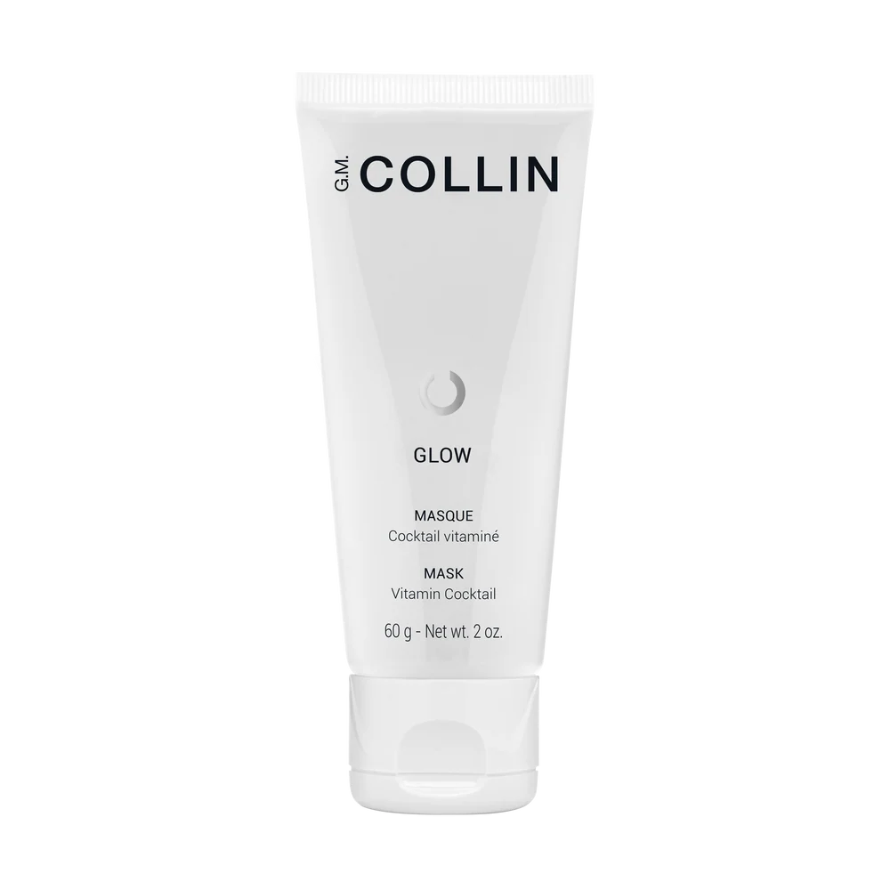 G.M. Collin Masker | Glow Mask – Vitamine Gezichtsmasker met Camu Camu, Niacinamide & Vitamine E | Voor een Stralende en Gevoede Huid