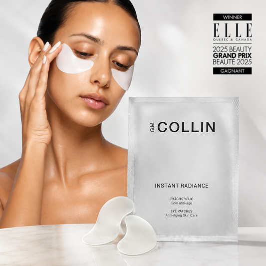 G.M. Collin Oogverzorging | Instant Radiance Eye Patches – Hydrogel Oogmaskers tegen Wallen, Donkere Kringen & Fijne Lijntjes | 5 Paar