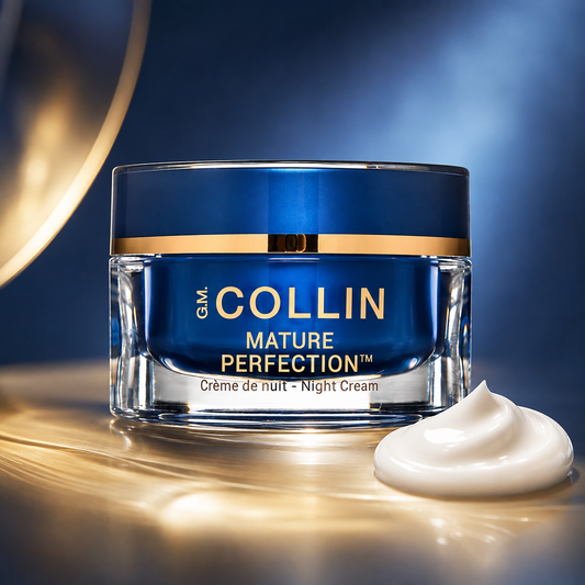 G.M. Collin Crème | Mature Perfection Night Cream – Rijke Anti-Aging Nachtcrème met Peptiden, Ceramiden & Hyaluronzuur voor de Rijpere Huid