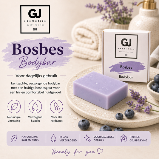 Bodybar Bosbes – Voedende en Verfrissende Natuurlijke Zeep