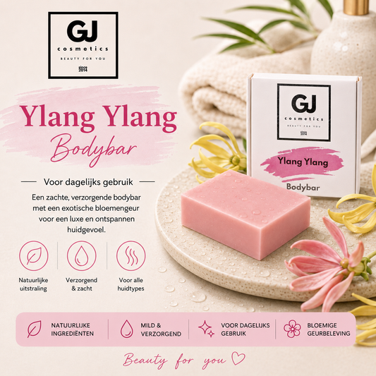 Bodybar Ylang Ylang – Exotische en Intens Verzorgende Natuurlijke Zeep