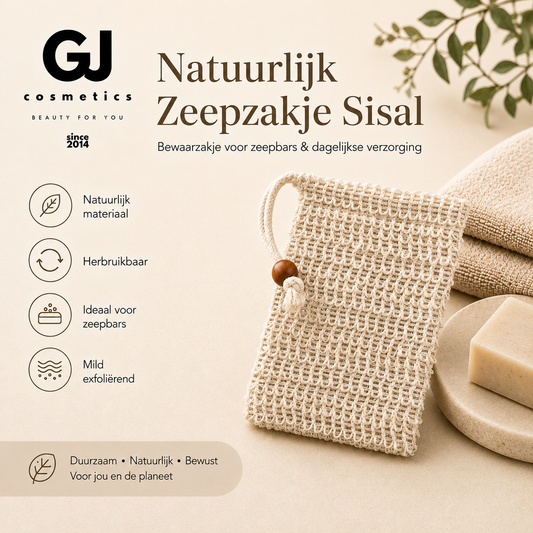 Natuurlijk Zeepzakje Sisal