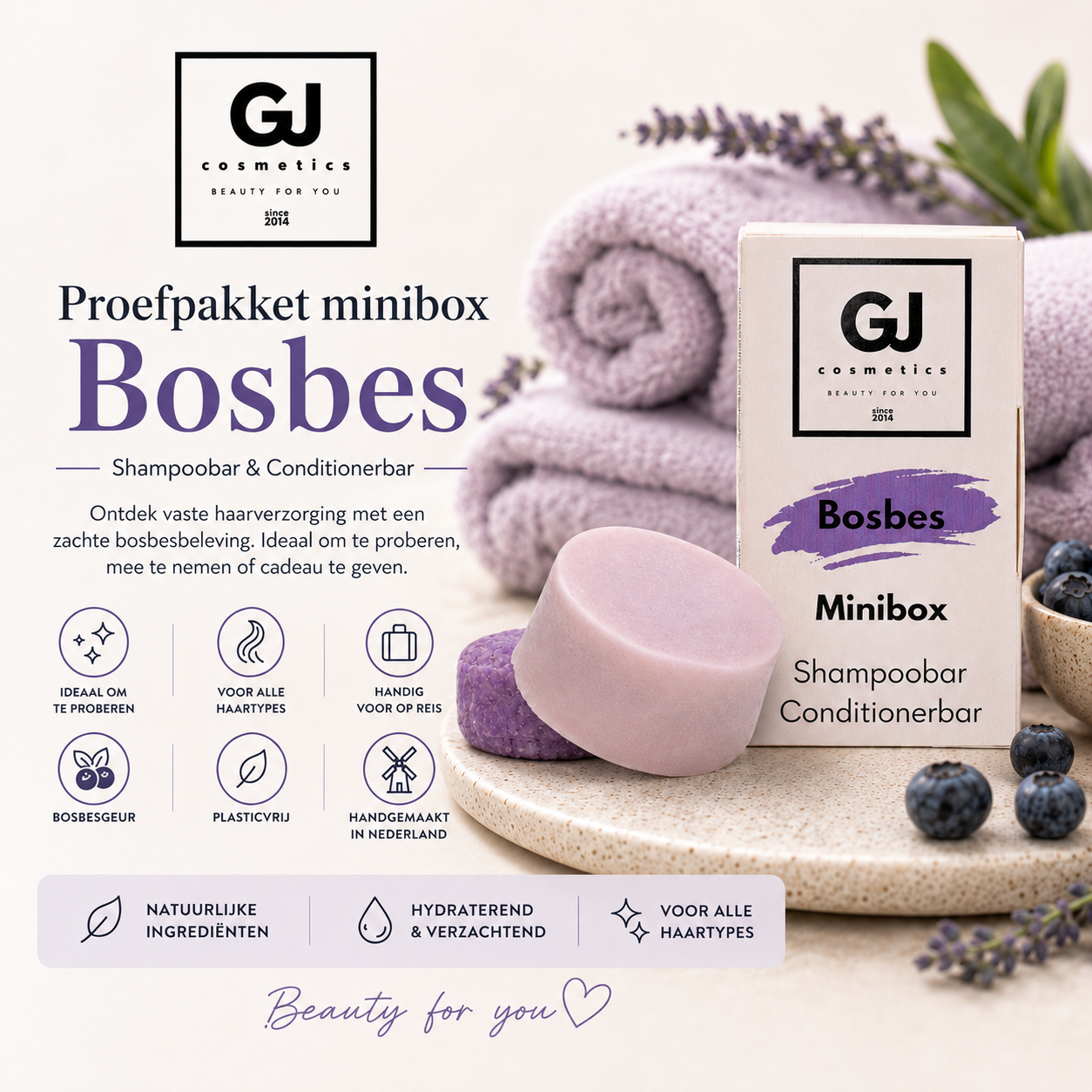 Proefpakket minibox Bosbes
