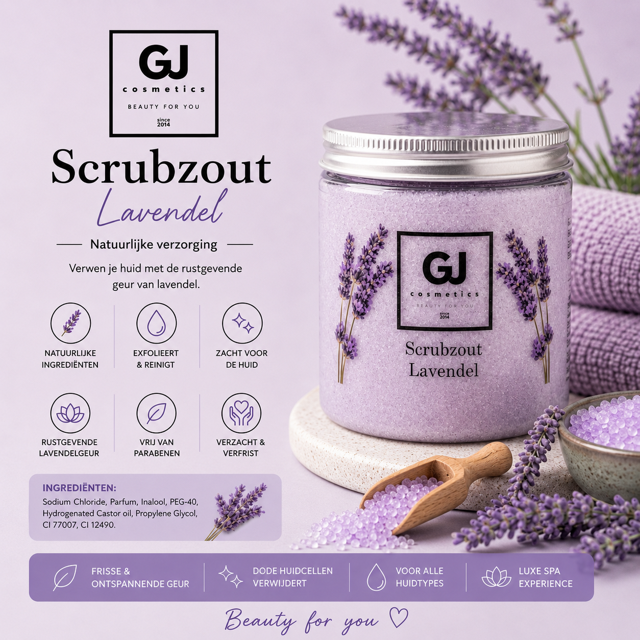 Scrubzout Lavendel