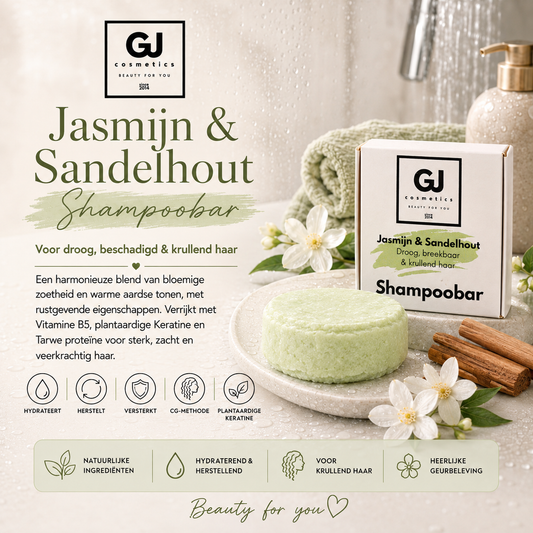 Shampoobar - Jasmijn & Sandelhout