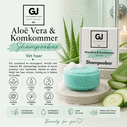 Shampoobar - Aloë Vera & Komkommer