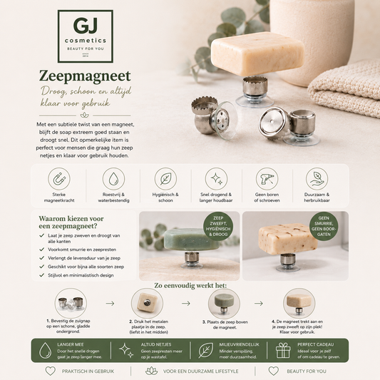 Zeepmagneet voor Bars