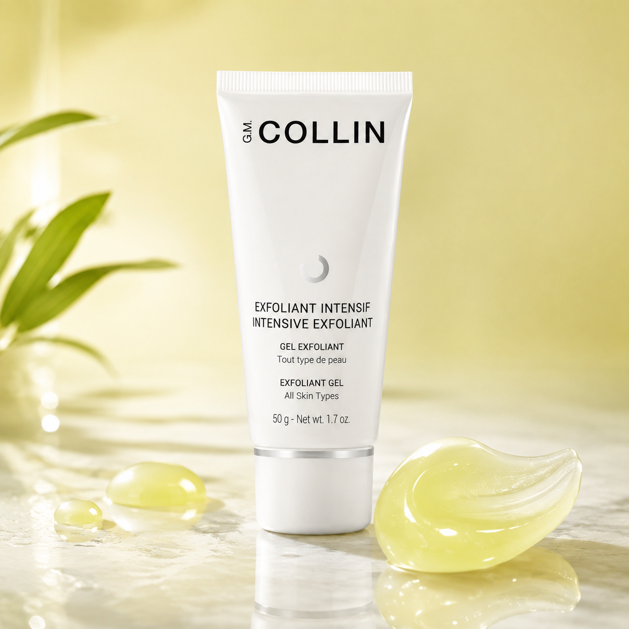 G.M. Collin Reiniging | Intensive Exfoliating Gel Intensieve Gezichtspeeling met Glycolzuur & Granaatappel-enzymen | Voor een Gladde en Stralende Huid