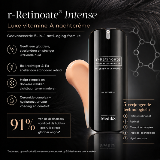 Medik8 Nachtcrème | r-Retinoate® Intense – Retinal + Retinyl Retinoate – Intensieve Anti-Aging – 50ml